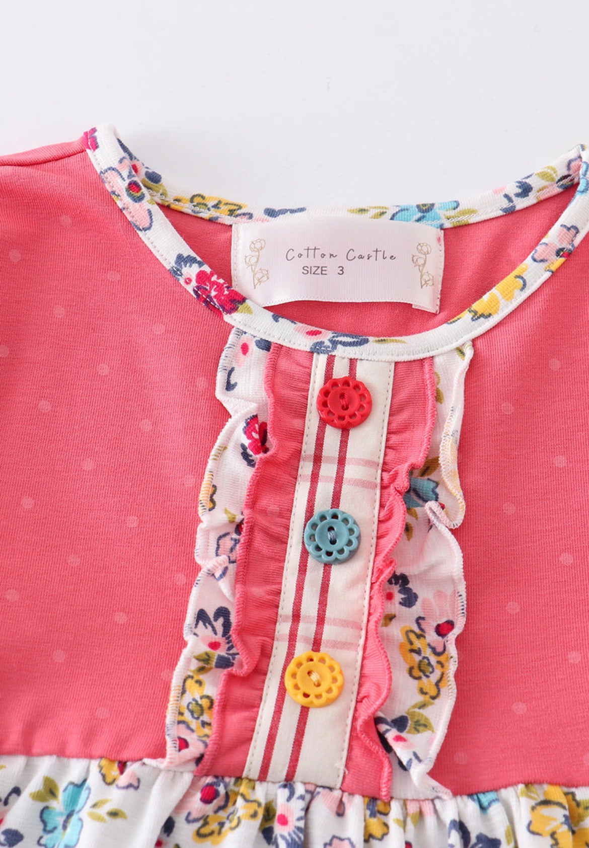 Platinum Pink Floral Print