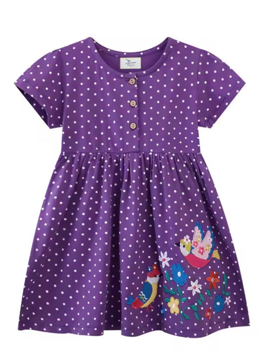 Purple Dot Birds