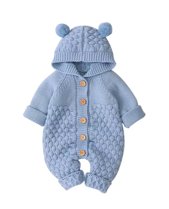 Girls Knit Jumpsuit