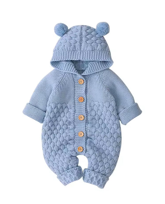 Boys Knit Jumpsuit