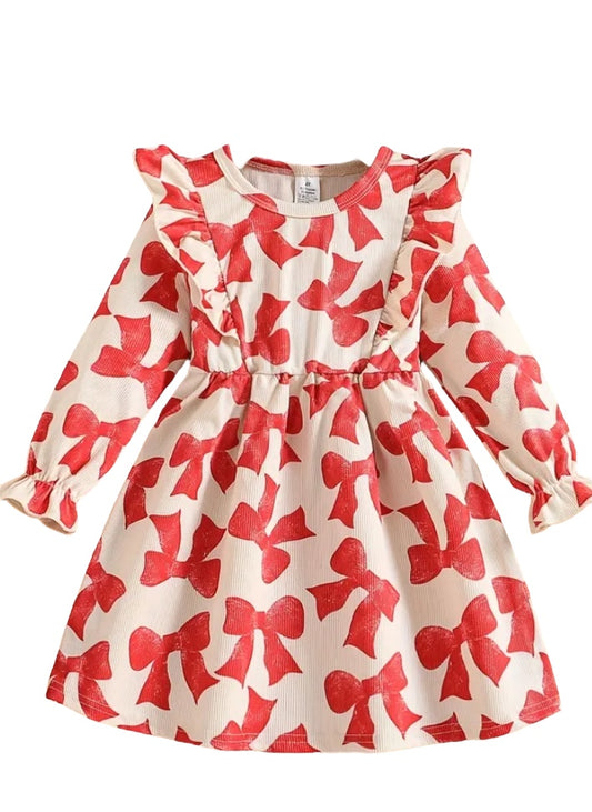Red Bow Dress