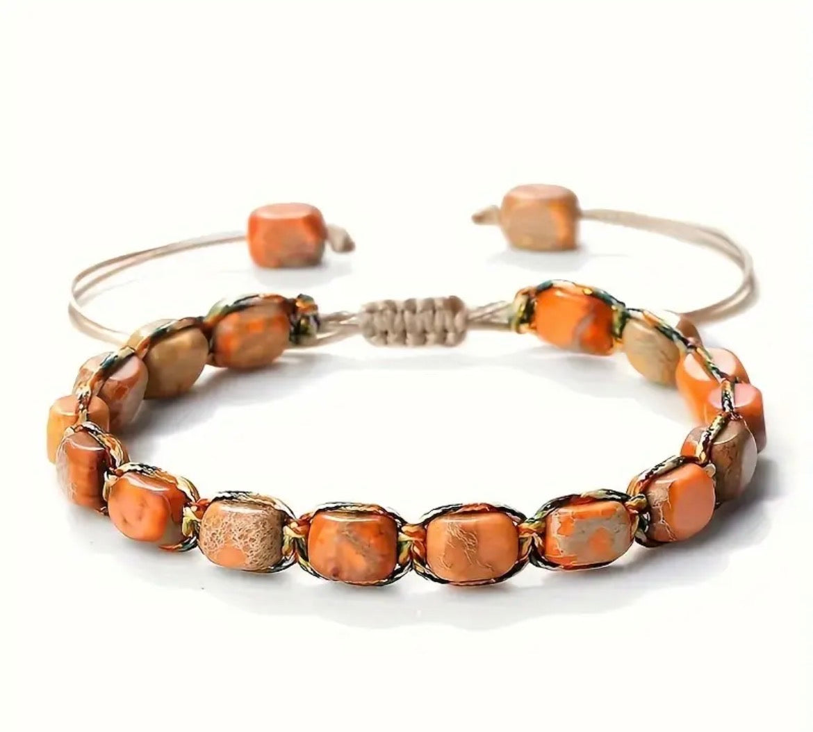 Square Stone Bracelets