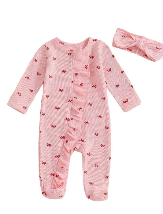 Ruffle Butt with Headband
