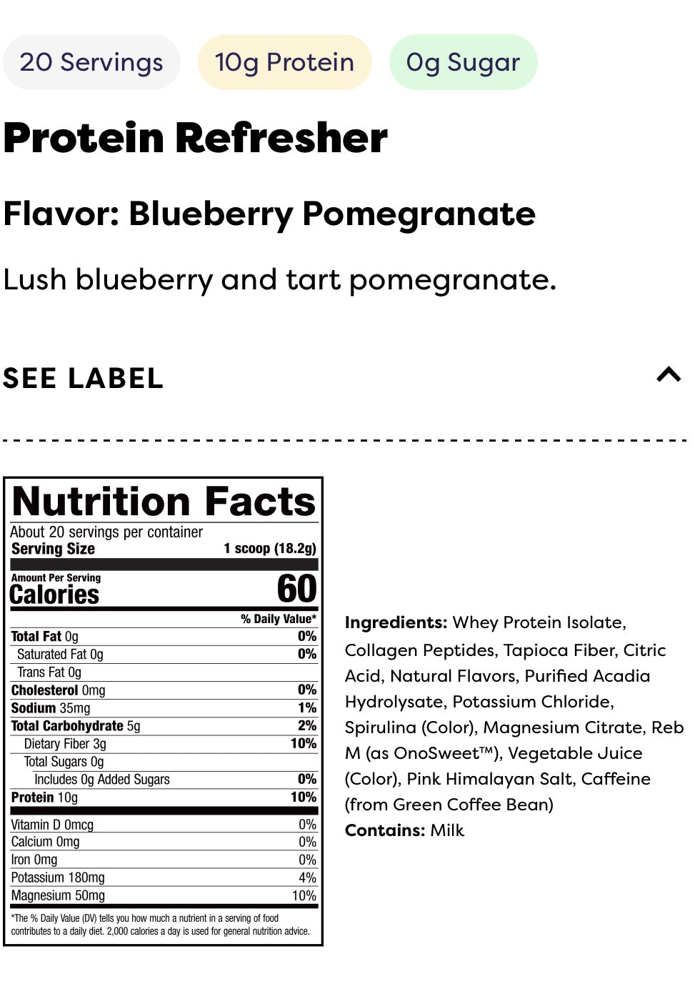JAVVY BlackBerry Lemonade Refresher