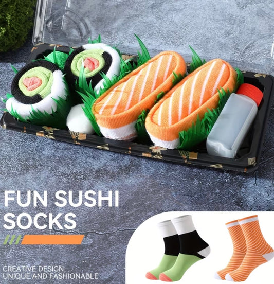 Sushi and Salad Socks