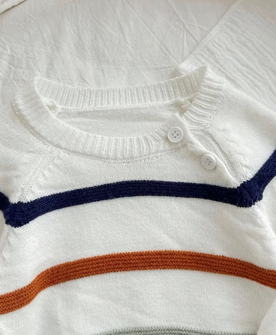 Striped Knit Set