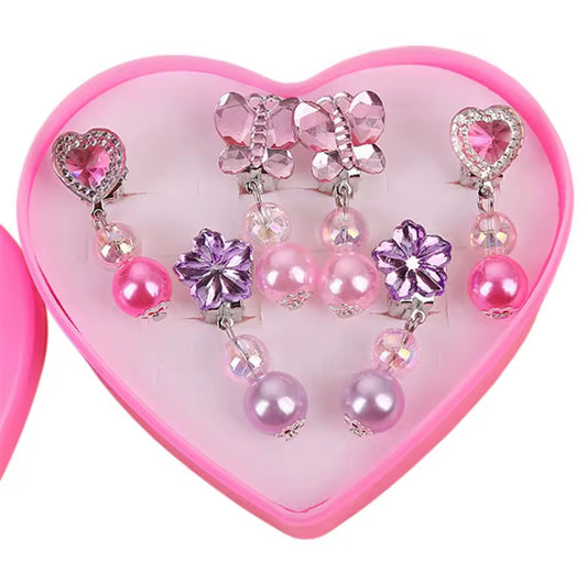 Kids CLIP ON earrings