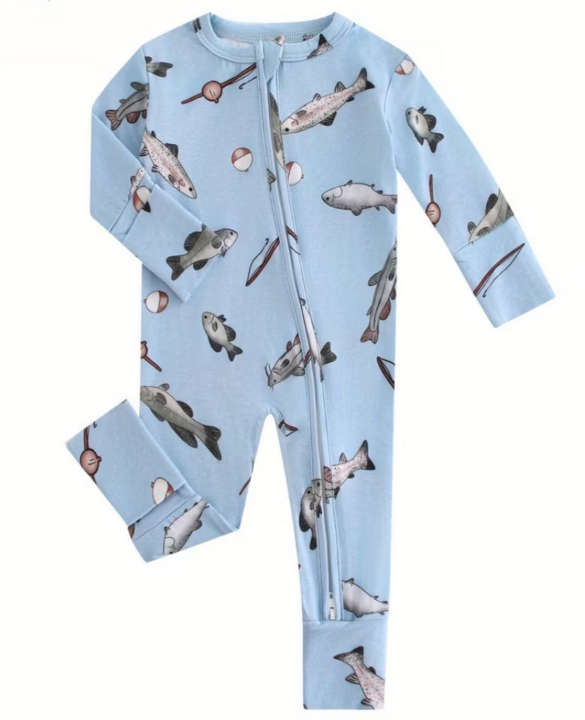 Bamboo Boy Long Sleeve Pajamas