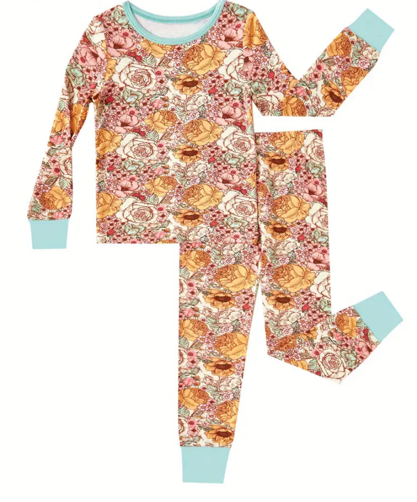 Bamboo Girl Long Sleeve Pajamas