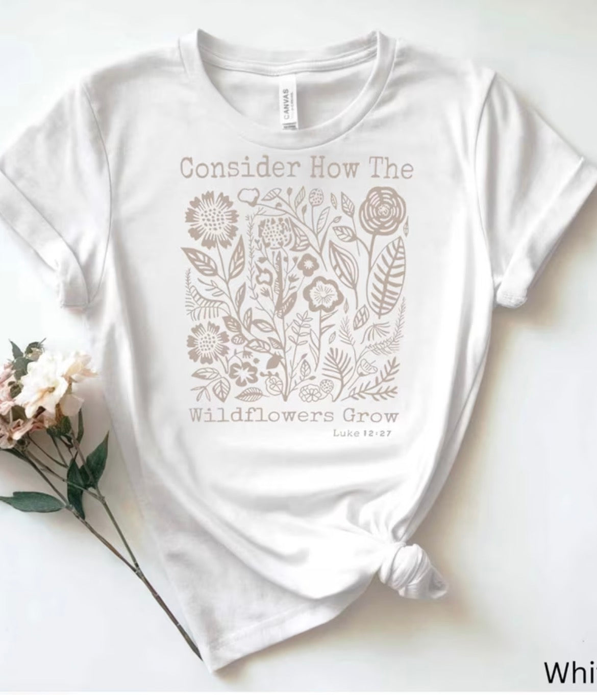Consider How The Wildflowers Grow