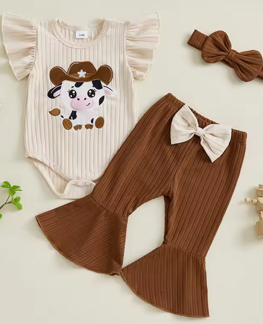 Cow Bell Bottom Set