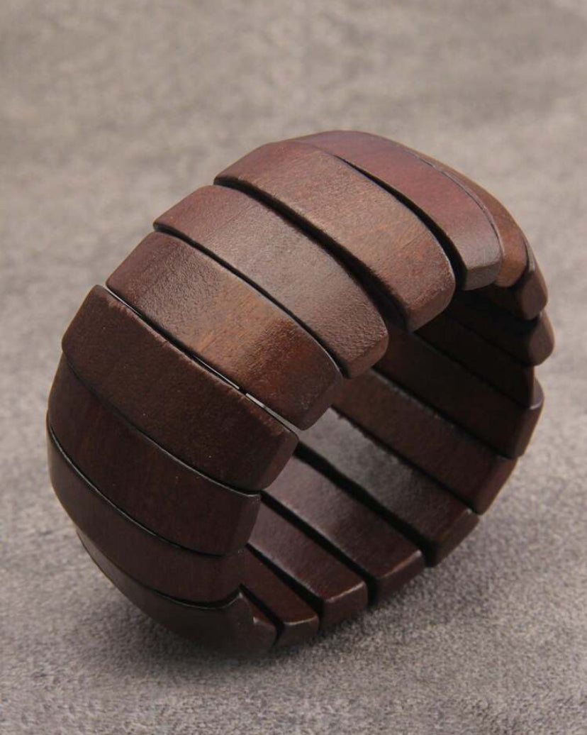 Wood Stretch Bracelet