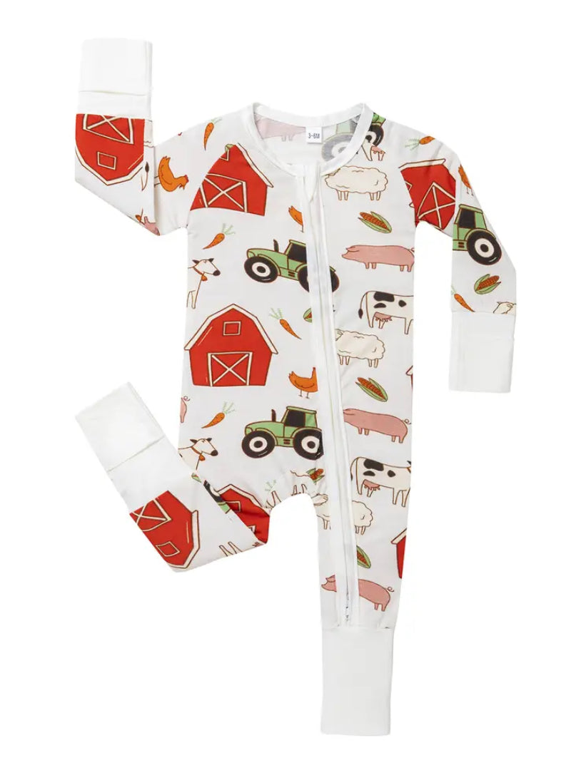 Bamboo Boy Long Sleeve Pajamas