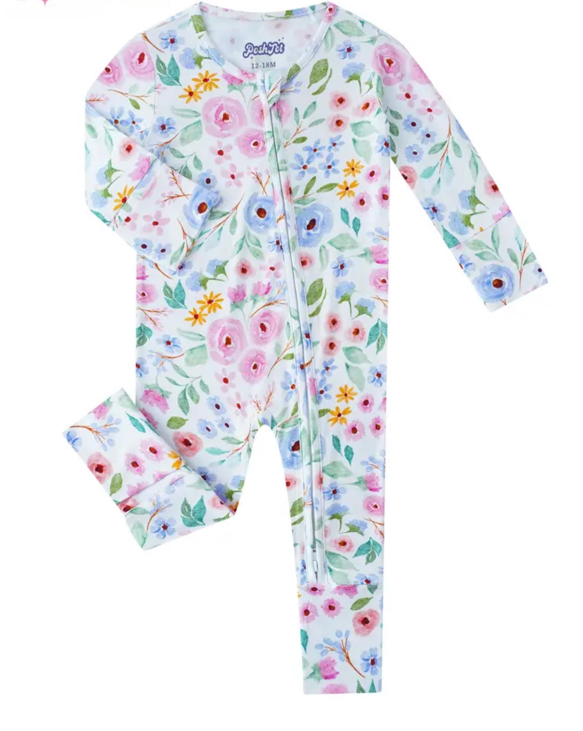 Bamboo Girl Long Sleeve Pajamas
