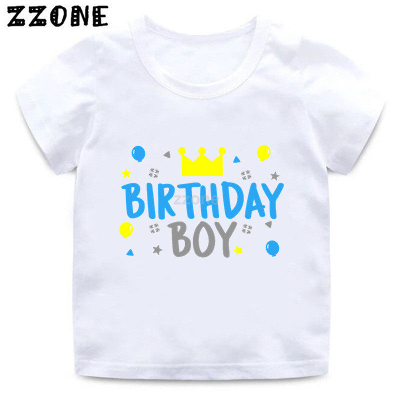 Birthday Boy Tshirts - 2 styles