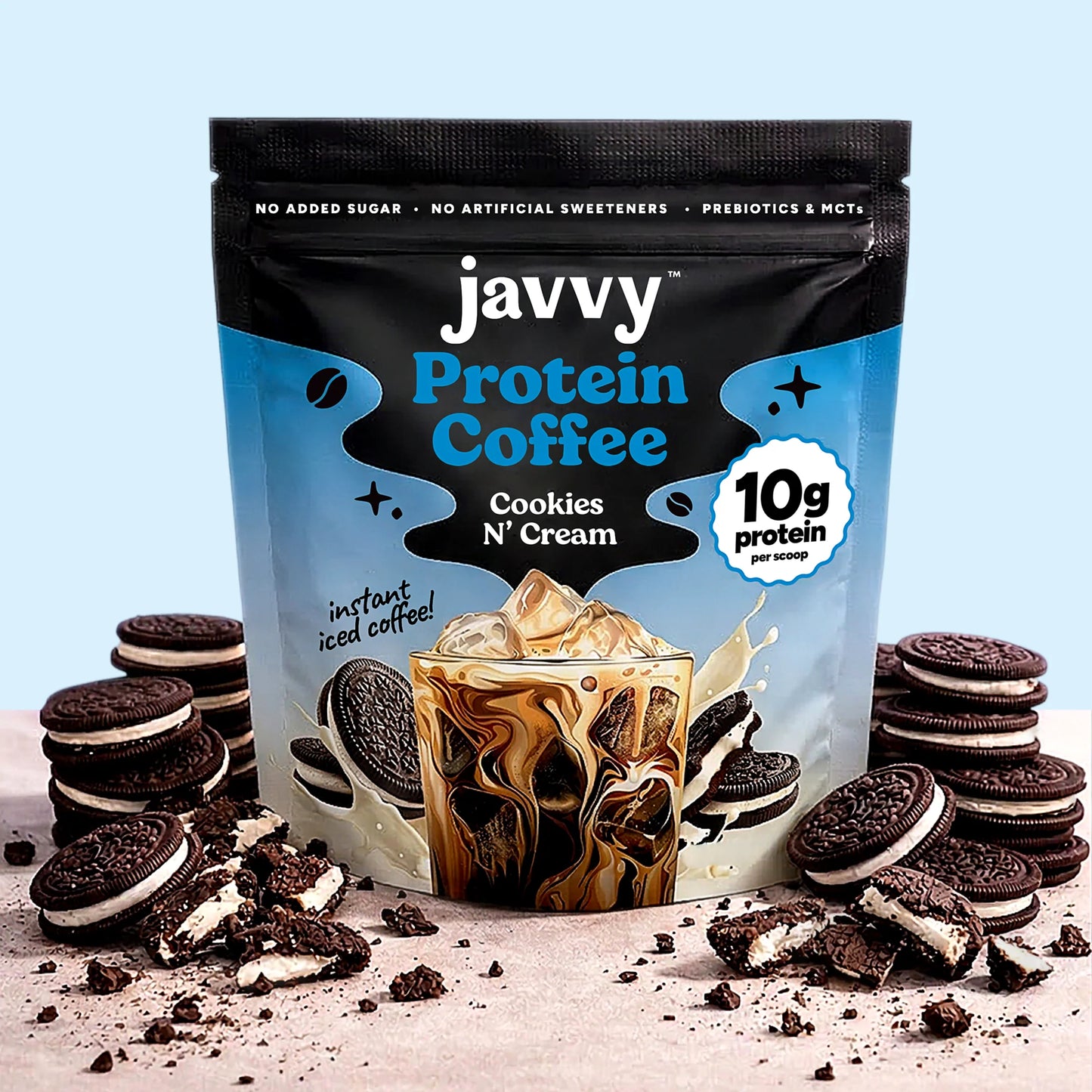 JAVVY - Cookies N Cream Protein Coffee
