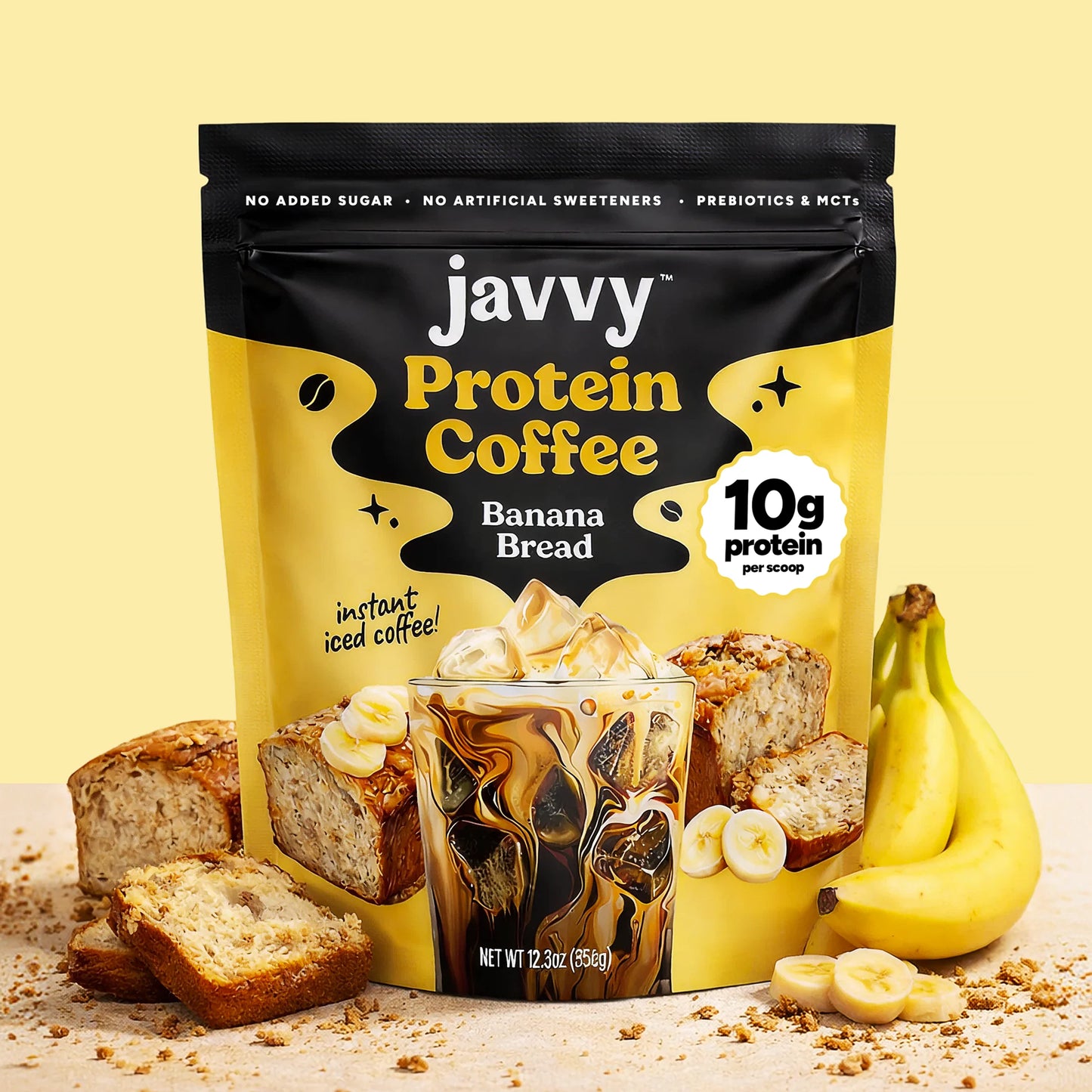 JAVVY - Banana Bread Protein Coffee
