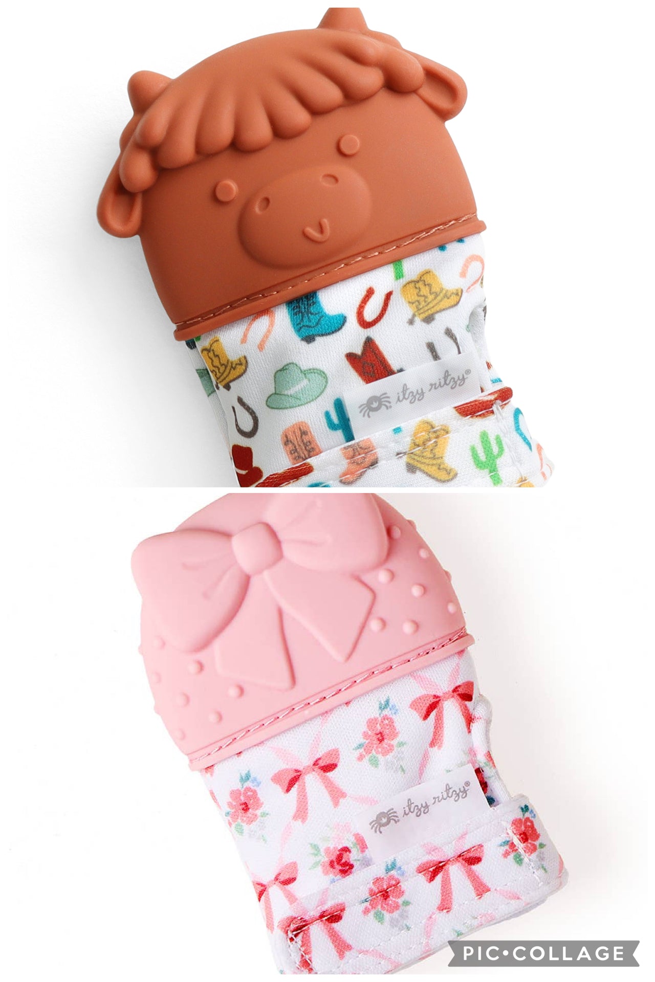 Itzy Mitt™ Silicone Teething Mitts
