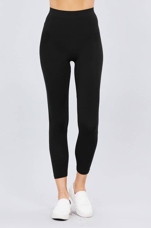 Seamless Thick Footless Tights