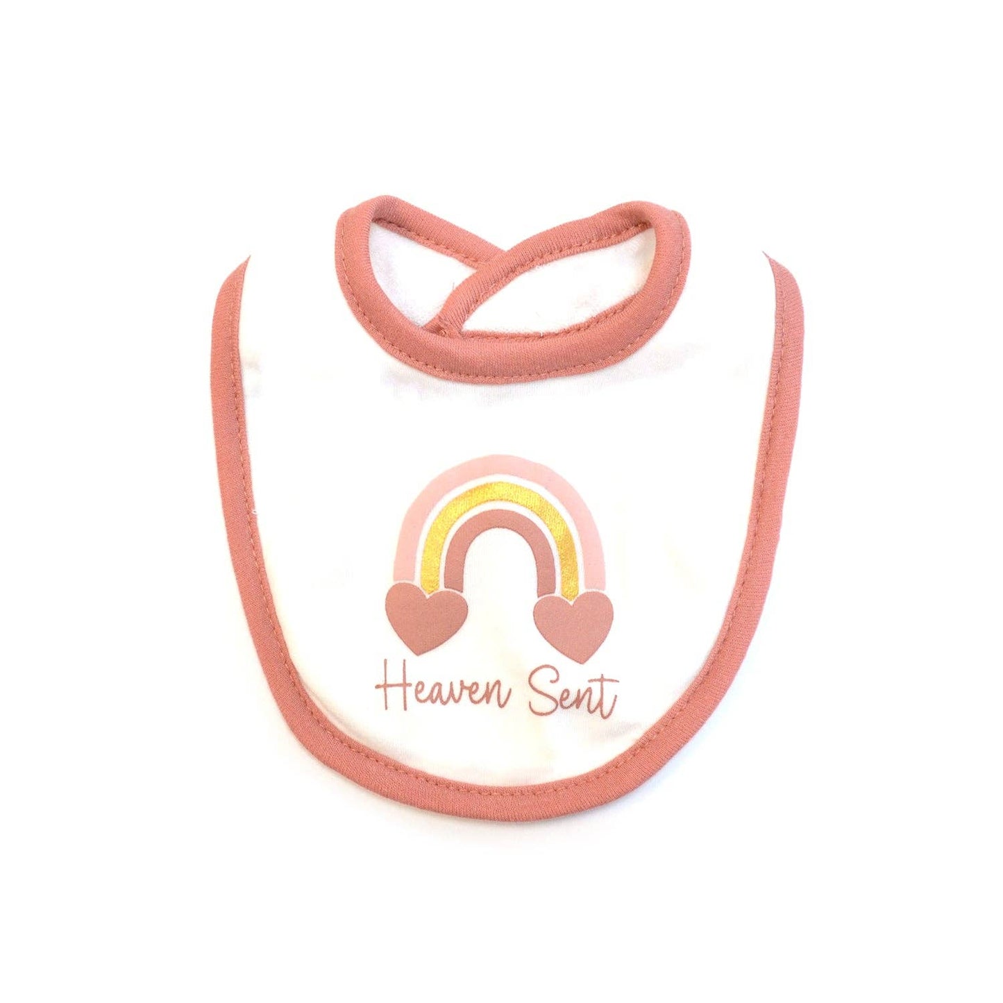 Baby Views 3pcs Rainbow Bodysuit Pants & Bib Set