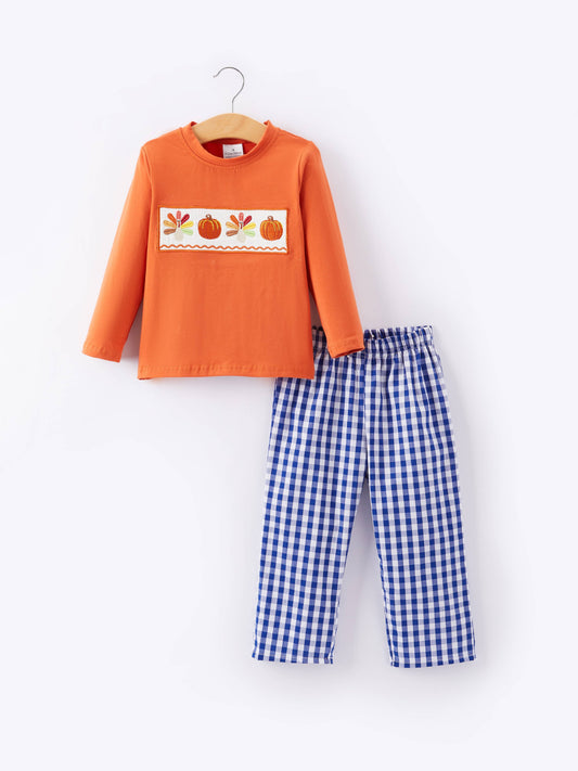 Thanksgiving Smocking SHIRT