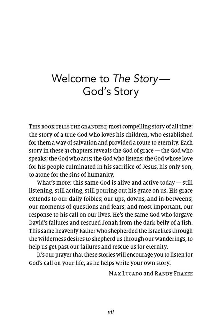NIV, The Story, Hardcover