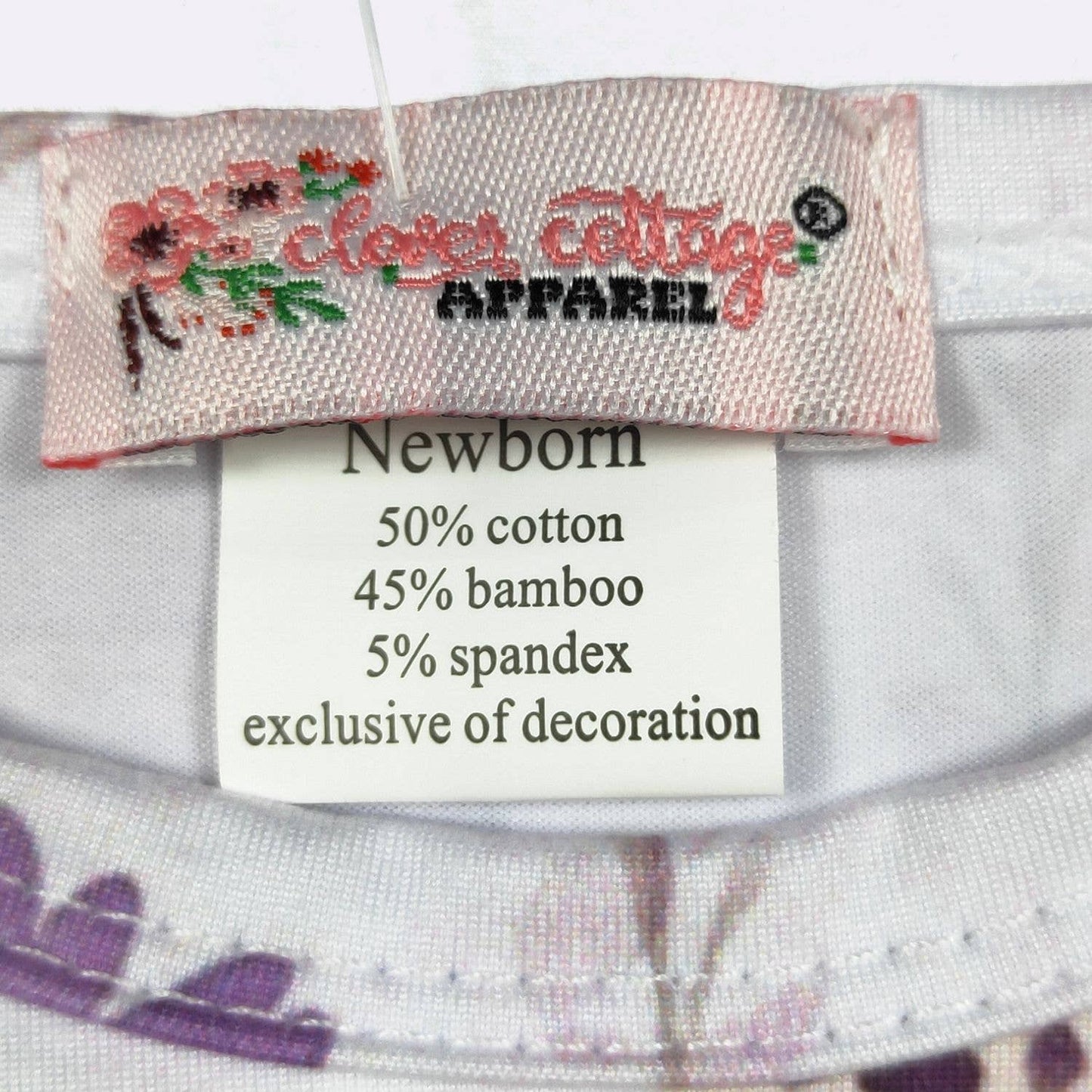 Wildflower Butterfly Baby Gown