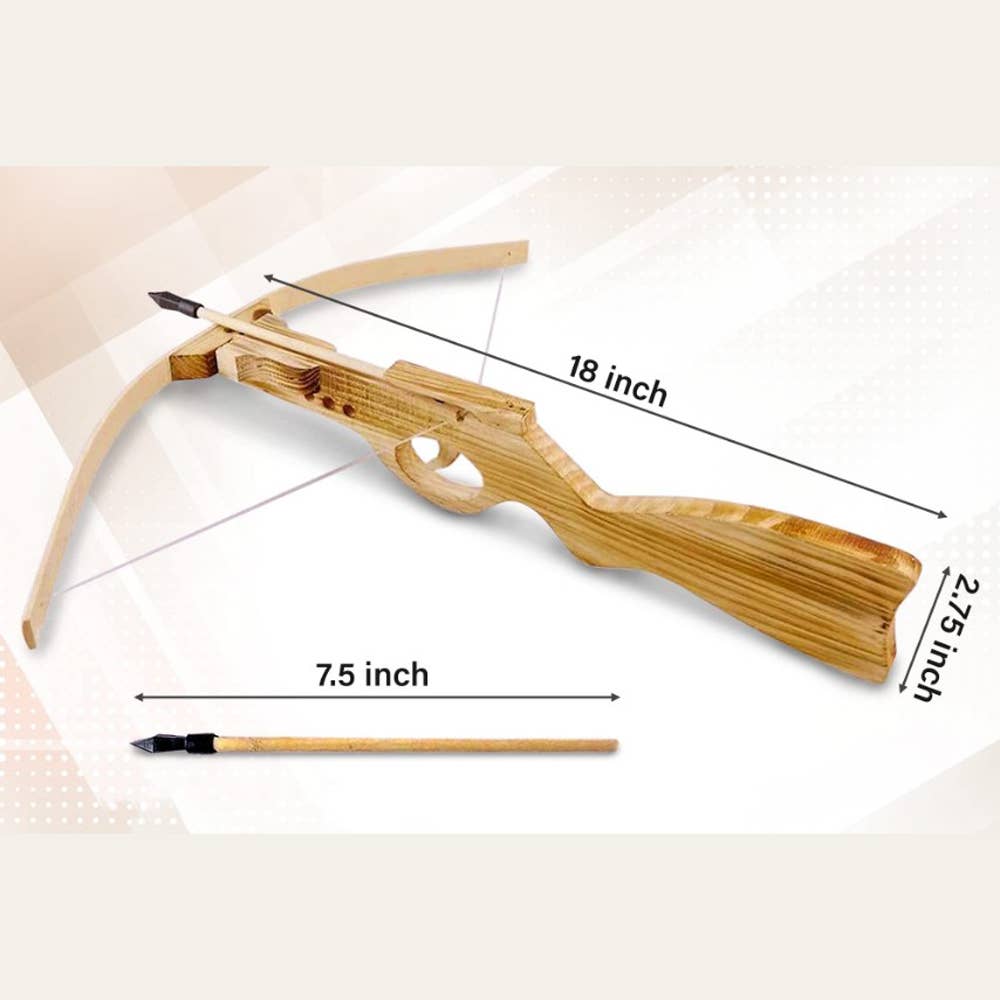 TOY WOODEN  CROSSBOW  W-50