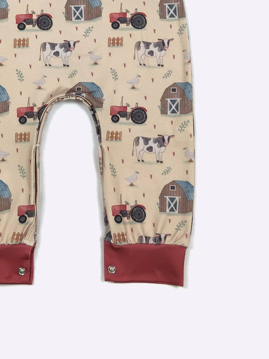 Rustic Farm Boy Romper