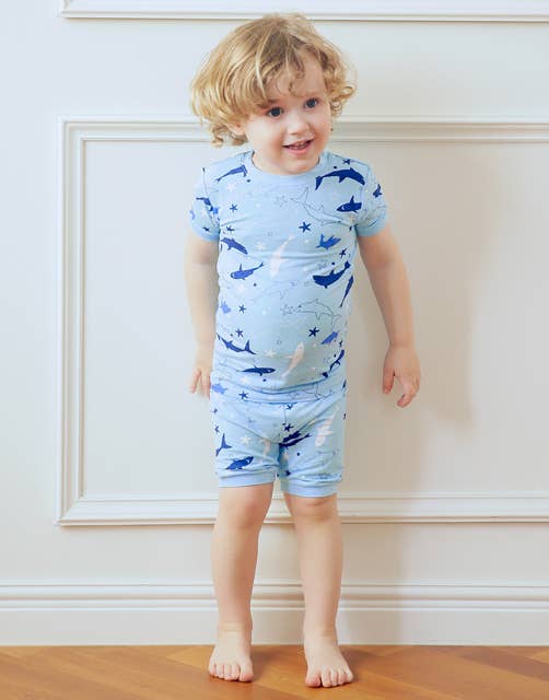 Aqua Shark Pajamas