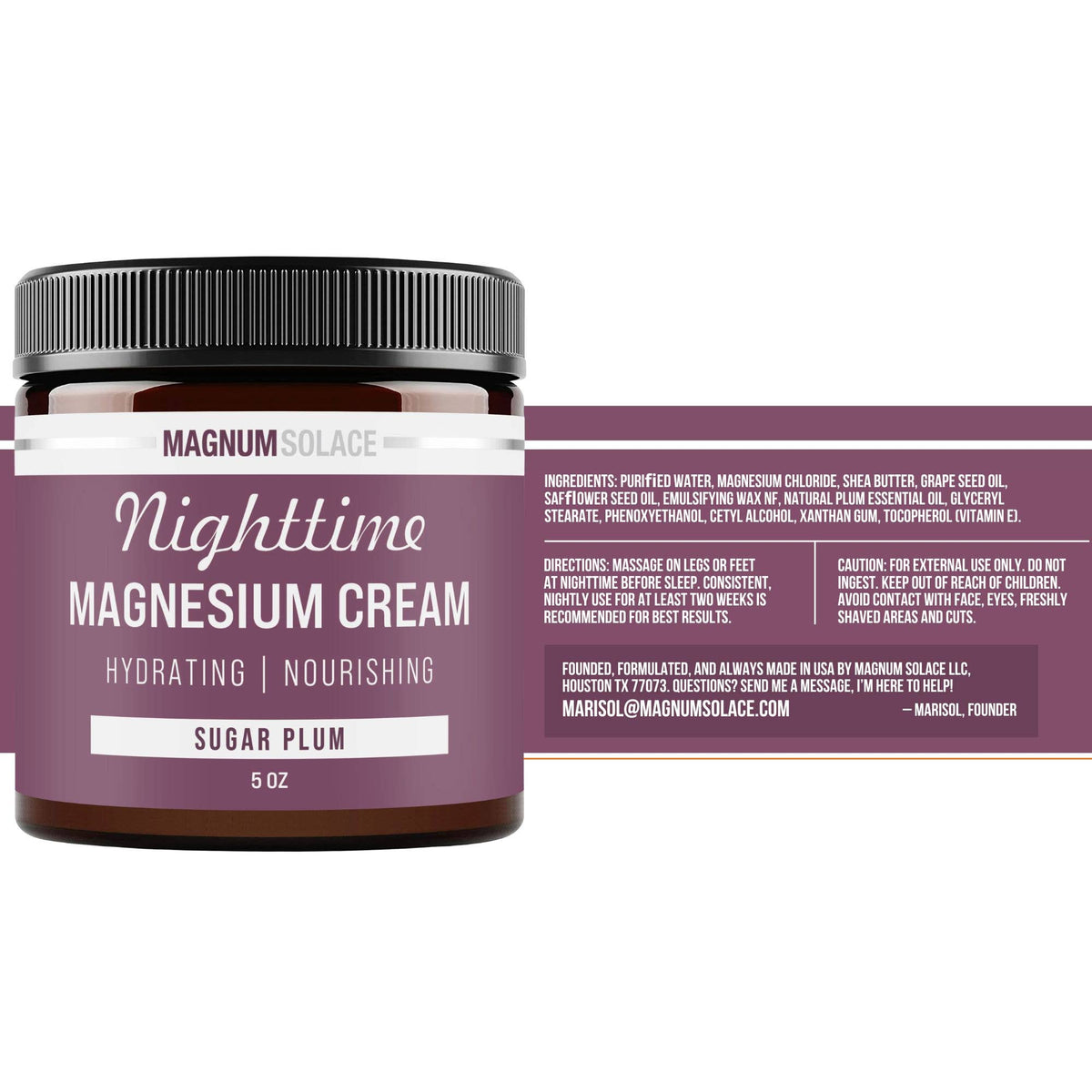Nighttime Magnesium Cream-  Collection