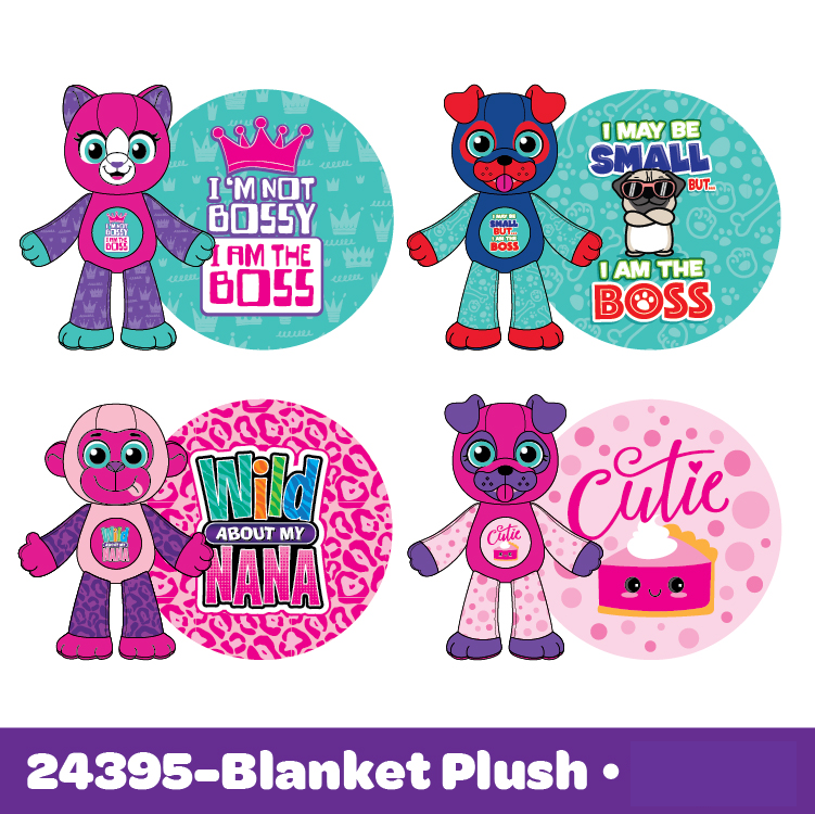 Snuggle Hugz Kids 10 X 5 Blanket & Plush Animal