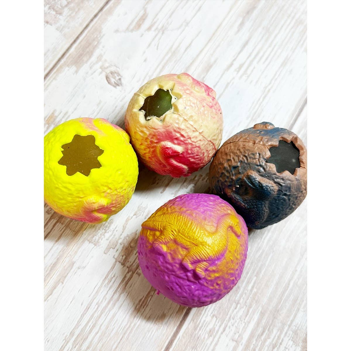 Dinosaur Theme Egg Stress Balls