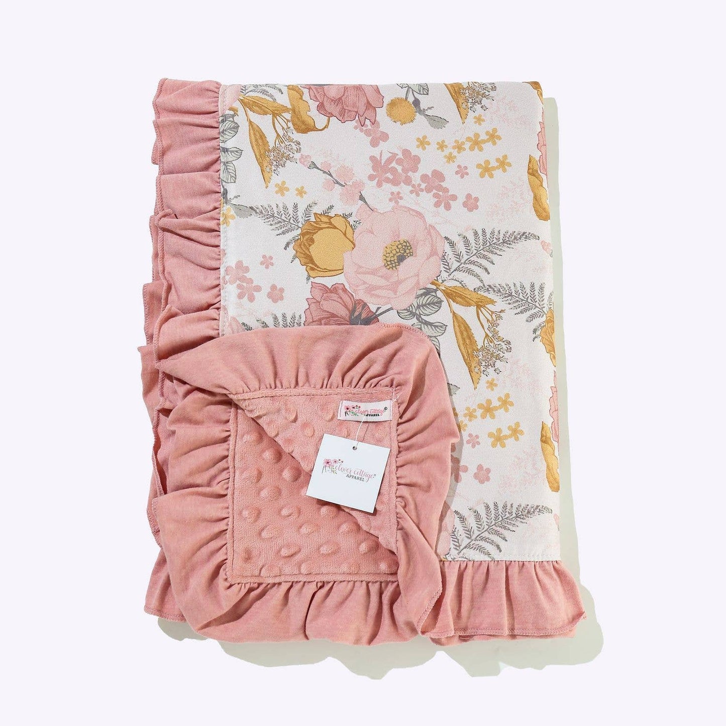 Rustic Floral Blanket
