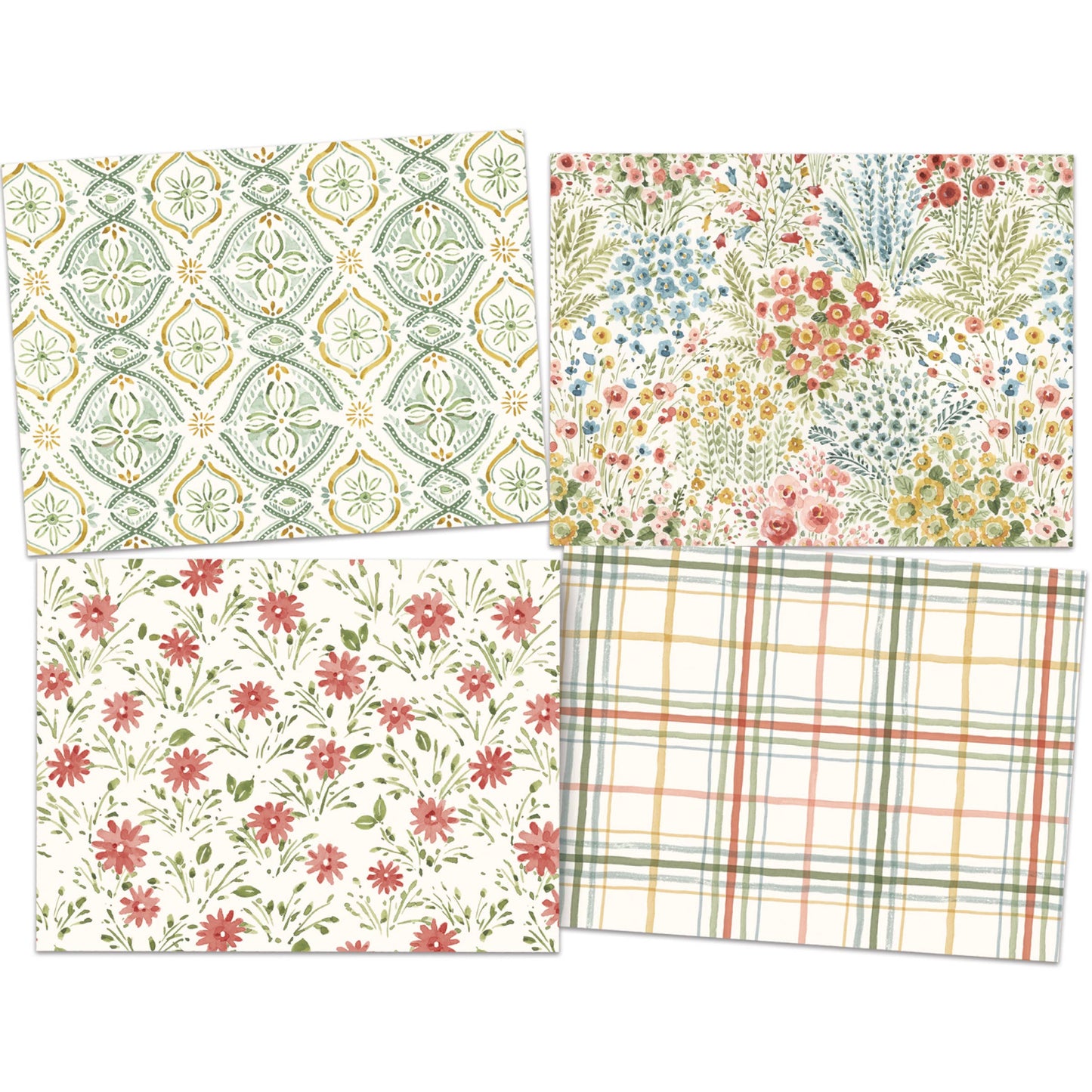 Mixed Florals Note Card Set