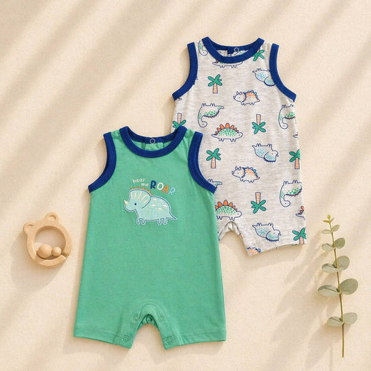 Baby Sleeveless Rompers Tank Top Jumpsuit