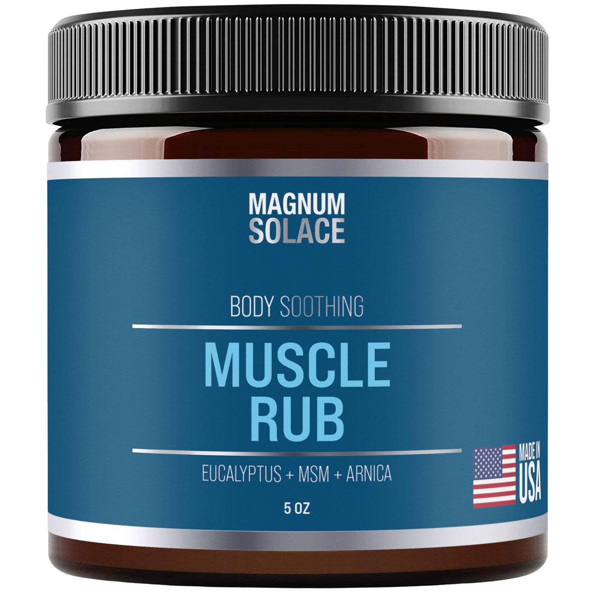 Soothing Muscle Rub with Menthol, Magnesium, Arnica & MSM