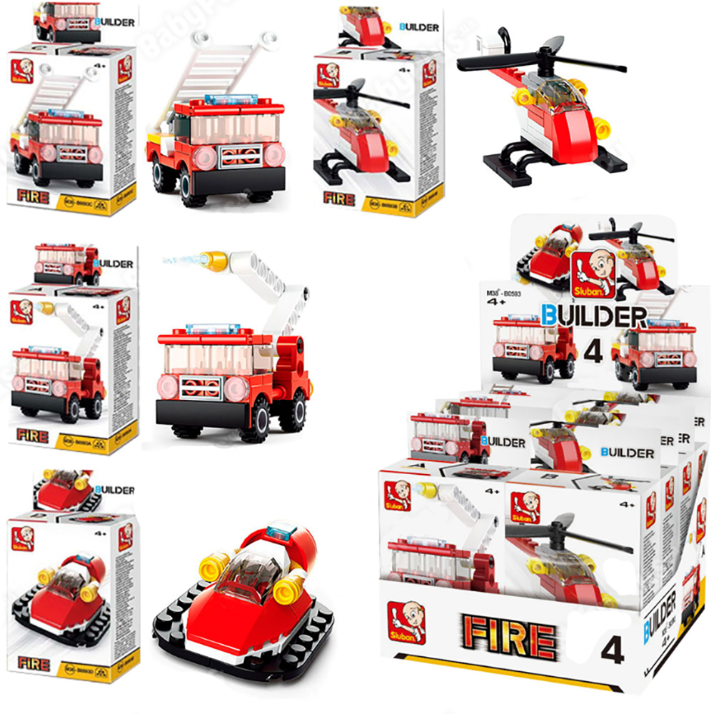 Builder Fire Building Bricks