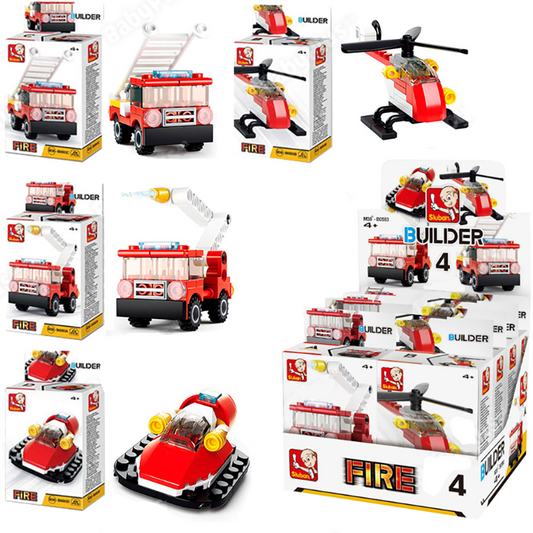 Builder Fire Building Bricks