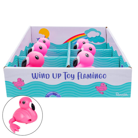 Toysmith Wind Up Toy Flamingo