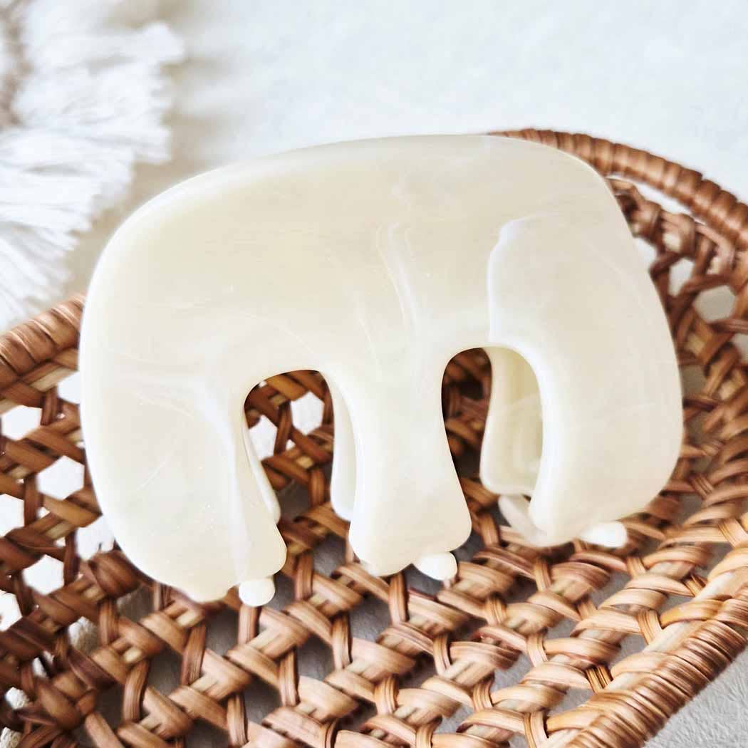 Marbled Hair Claw Clip