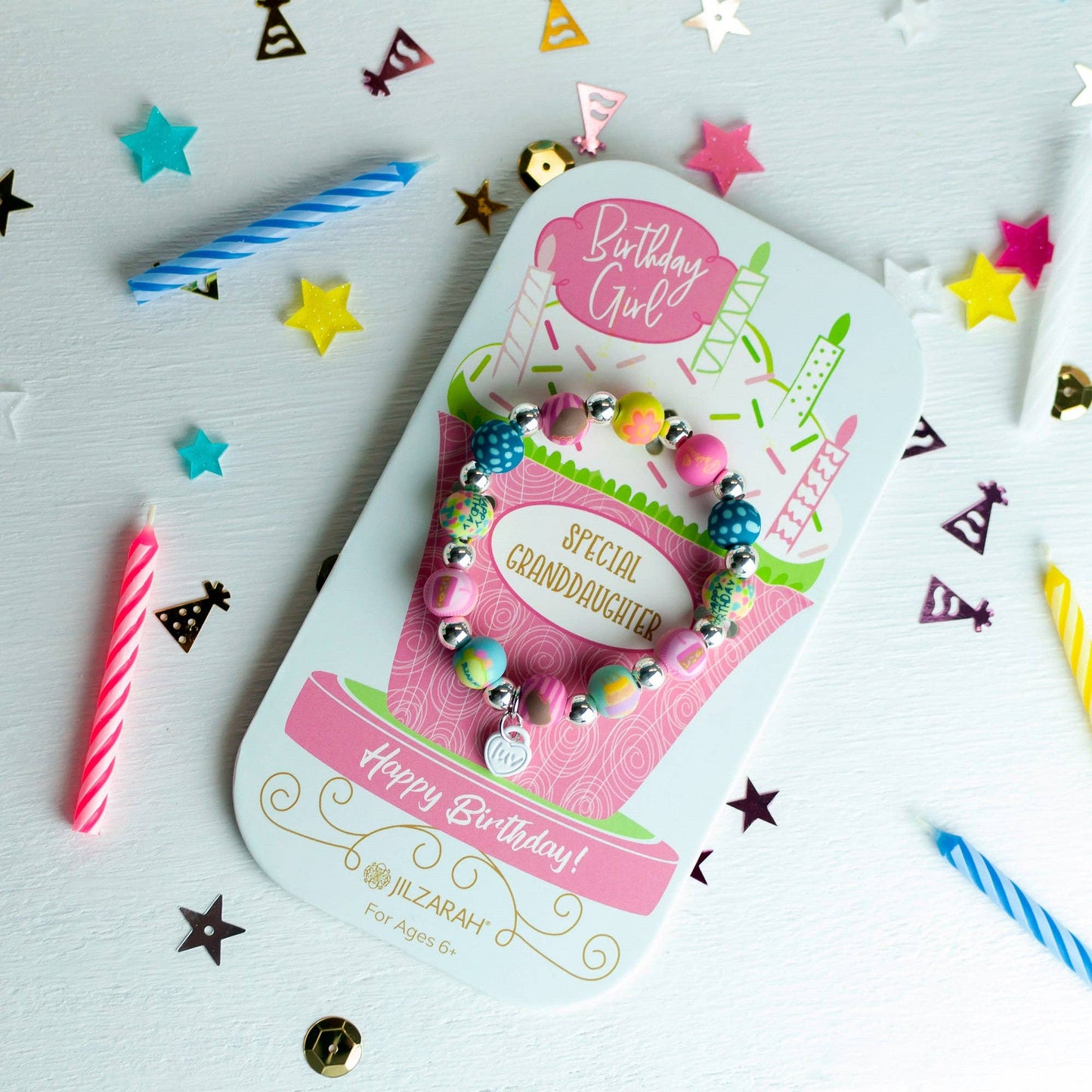 Granddaughter Youth Birthday Bracelet
