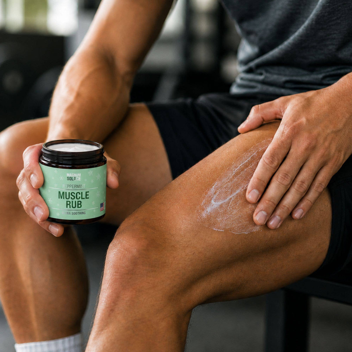 Soothing Muscle Rub with Menthol, Magnesium, Arnica & MSM