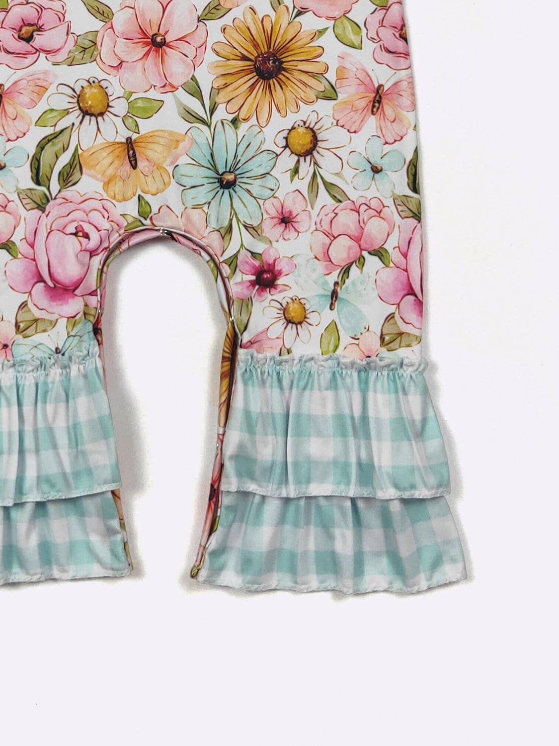 Butterfly Garden Baby Romper