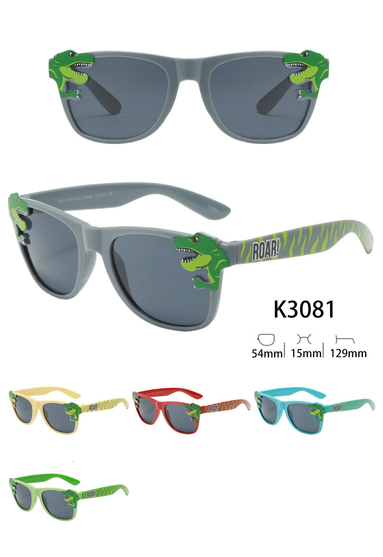 Dinosaur ROAR Kids Glasses