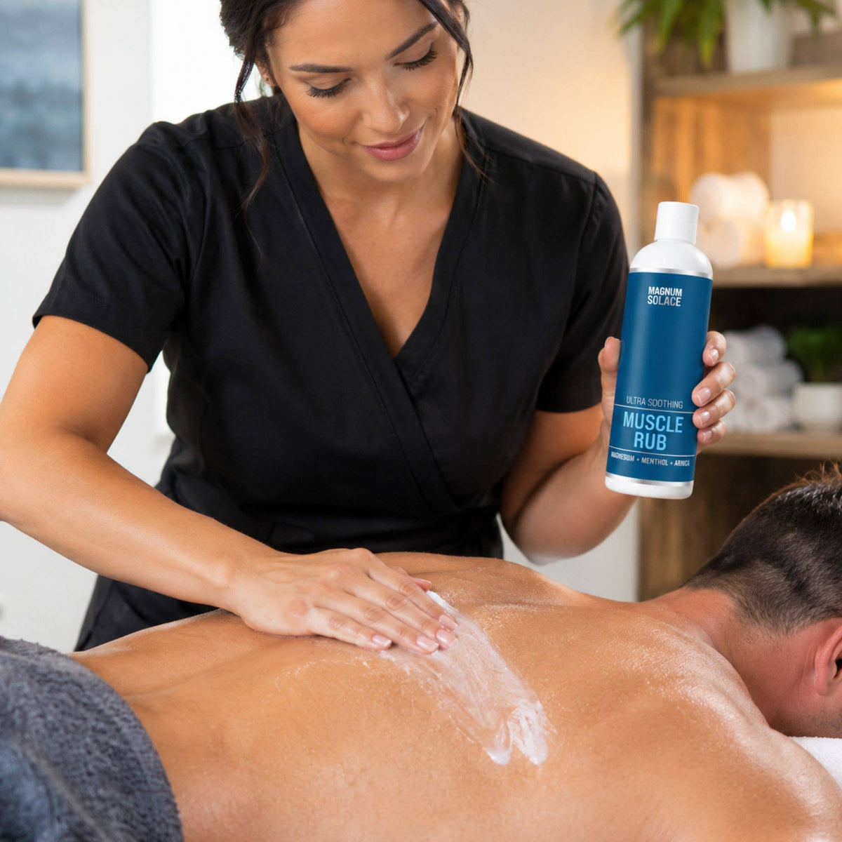 Soothing Muscle Rub with Menthol, Magnesium, Arnica & MSM