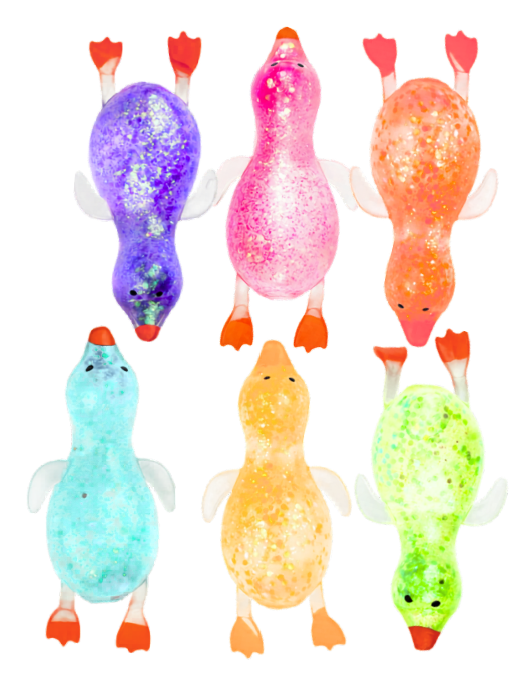 GLITTER DUCK SUGAR SQUISHY