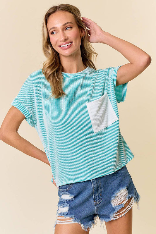 Laid Back Ribbed Top