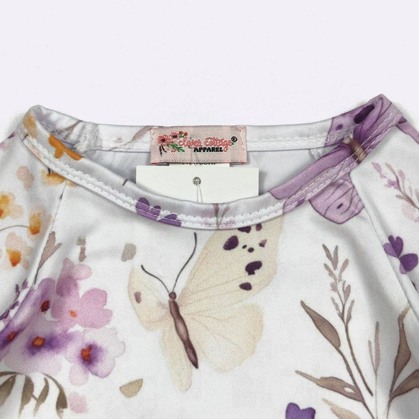 Wildflower Butterfly Baby Gown