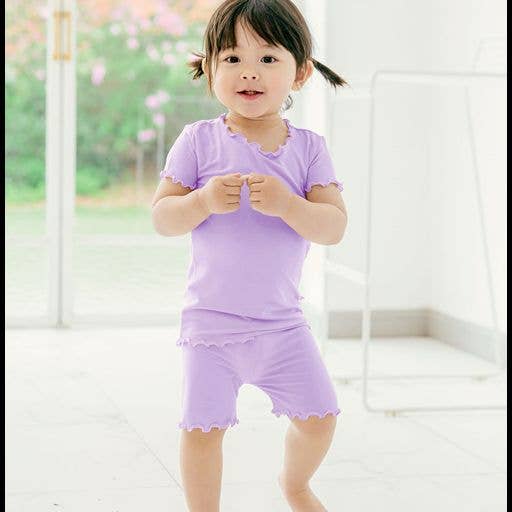 Shirring Girl Viscose Pajama